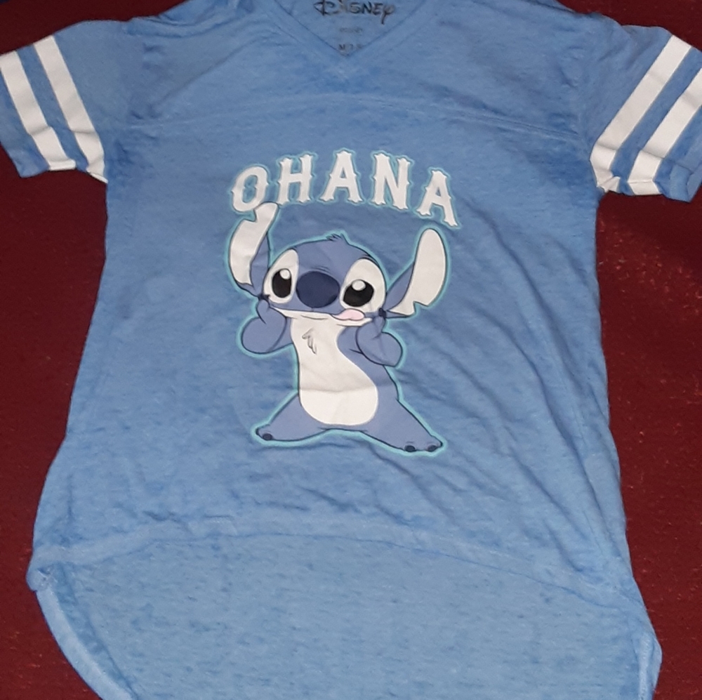 Disney Stitch Ohana short sleeve